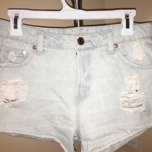 Jean shorts